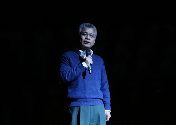 马石庄副书记发表纪念12.9运动讲话 杨天鹏 摄 马石庄副书记发表纪念12.9运动讲话 杨天鹏 摄