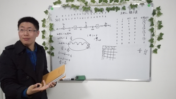 魏子豪同学主讲“分组密码的差分攻击”
